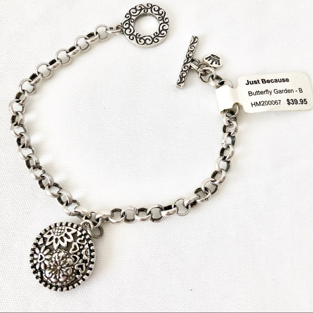 'Butterfly Garden' Hallmark Charm Bracelet *NWT*